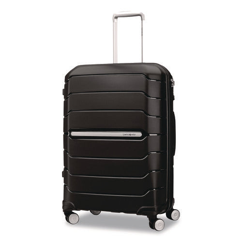 Image of Samsonite® Freeform Hard Side Carry-On Suitcase, Four-Wheeled Spinner, 19.6 x 13.4 x 27.95, Black