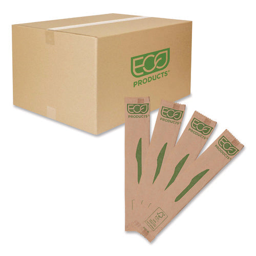 Image of Eco-Products® Wood Cutlery, General Purpose Knife, Natural, 500/Carton