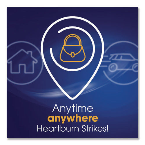 Image of Lil' Drugstore® TUMS Antacid Chewy Bites, 2 Tablets/Pouch, 25 Pouches/Box