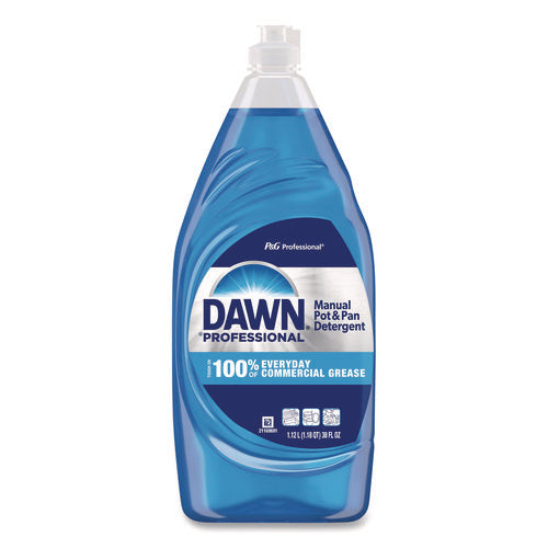 Image of Dawn® Professional Manual Pot/pan Dish Detergent, 38 Oz Bottle, 8/carton