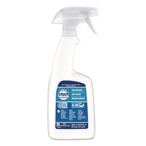 Image of Dawn® Professional Liquid Ready-To-Use Grease Fighting Power Dissolver Spray, 32 oz Bottles, 6 Bottles and 2 Trigger Sprayers/Carton