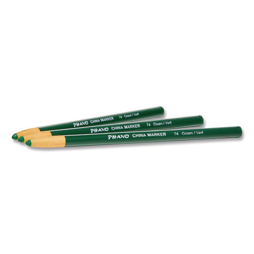 Image of Dixon® China Marker, Green, Dozen