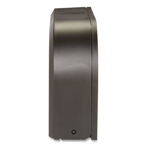 Image of Georgia Pacific® Professional Jumbo Jr. Bathroom Tissue Dispenser, Double Roll, 22.1 x 4.8 x 12.1, Black