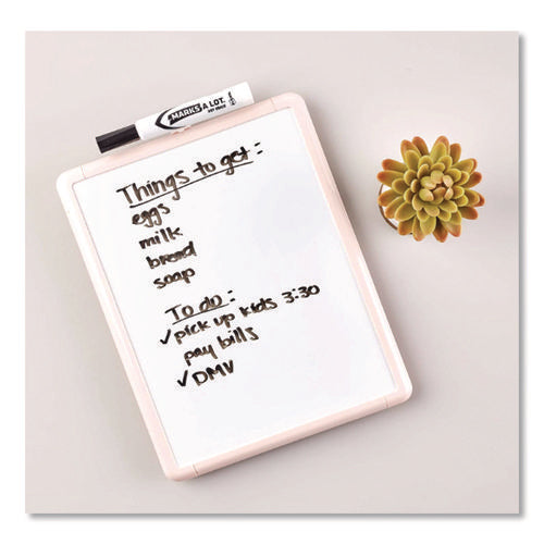 Image of Avery® MARKS A LOT Desk-Style Dry Erase Markers, Broad Chisel Tip, Black