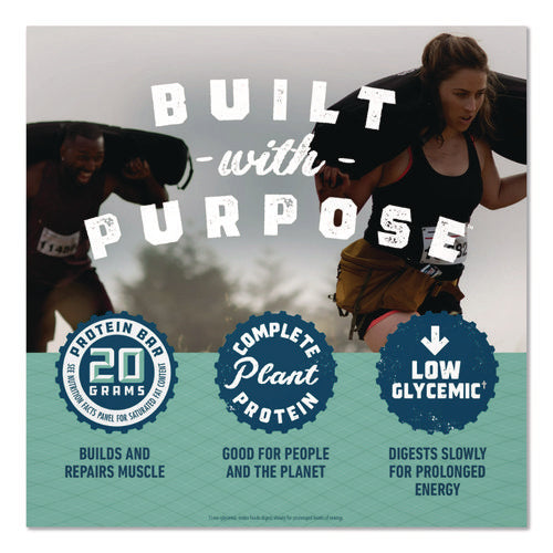 Image of CLIF® Bar Builders Protein Bar, Chocolate Mint, 2.4 Oz Bar, 12 Bars/box