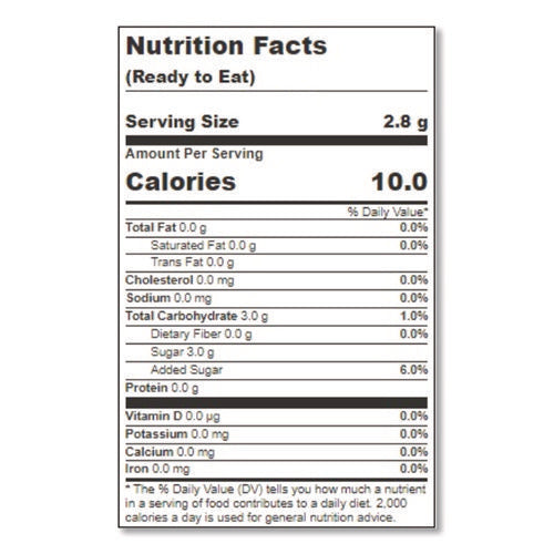 Image of Cafe Delight Pure Sugar Packets, 0.11 oz Packet, 1,000/Carton