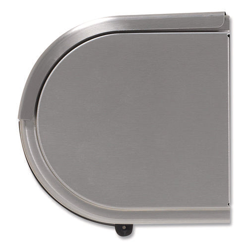 Image of Georgia Pacific® Professional Compact Coreless Side-by-Side 2-Roll Dispenser, 10.13 x 6.75 x 7.13, Stainless Steel
