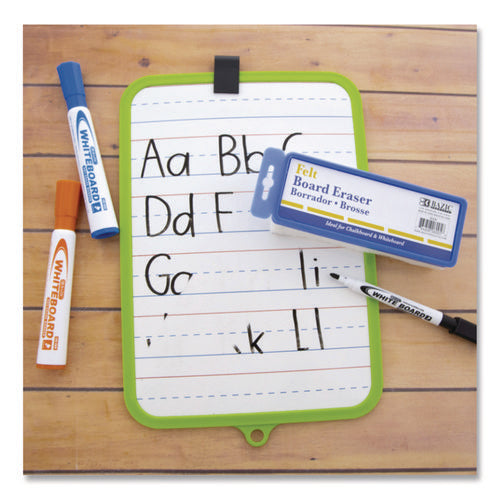 Image of Imperial® Whiteboard and Chalkboard Eraser, 5" x 2" x 1", White