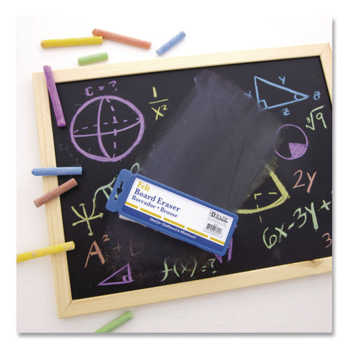 Image of Imperial® Whiteboard and Chalkboard Eraser, 5" x 2" x 1", White