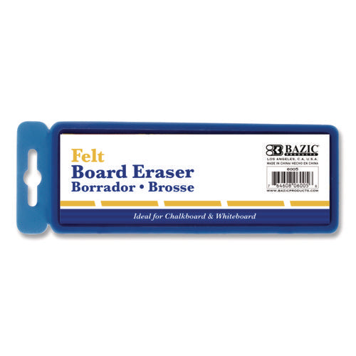 Image of Imperial® Whiteboard and Chalkboard Eraser, 5" x 2" x 1", White