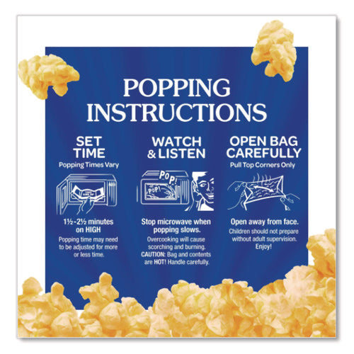 Image of Act II® Microwave Popcorn, Butter, 2.75 Oz Bag, 36/carton