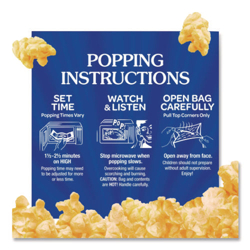 Image of Act II® Microwave Popcorn, Light Butter, 2.75 Oz Bag, 36/carton