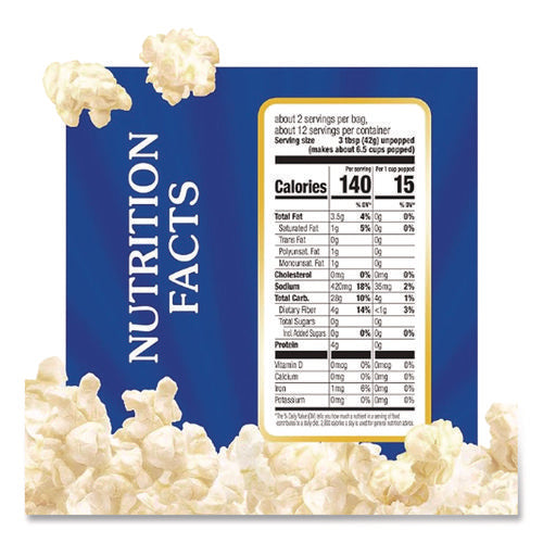Image of Act II® Microwave Popcorn, Light Butter, 2.75 Oz Bag, 36/carton