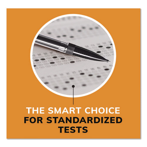 Image of BIC® Xtra Smooth Mechanical Pencil, 0.7 mm, HB (#2), Black Lead, Clear Barrel, 40/Pack