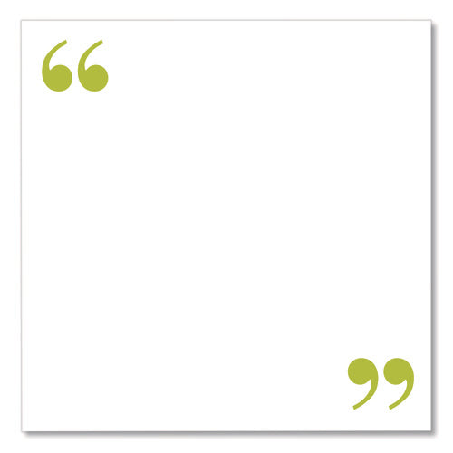 Image of Blueline® Fridge Planner Magnetized Monthly Calendar with Pads + Pencil, 14 x 13.5, Yellow/Green Sheets, 17-Month: Aug 2024 to Dec 2025