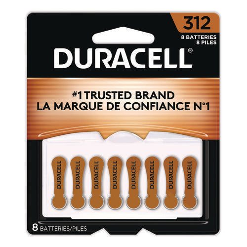Image of Duracell® Hearing Aid Battery, #312, 8/pack