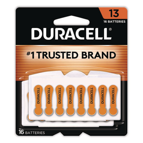Image of Duracell® Hearing Aid Battery, #13, 16/pack