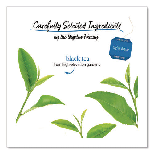 Image of Bigelow® English Teatime Black Tea, 0.08 Oz Tea Bag, 28/box