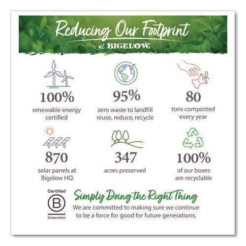 Image of Bigelow® Darjeeling Black Tea Bags, 0.08 Tea Bag, 28/box