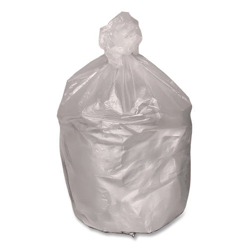 Image of Berry Plastics Global Ultra Plus Industrial Trash Bag, 45 gal,16 mic, 40 x 48, Natural, 80/Carton