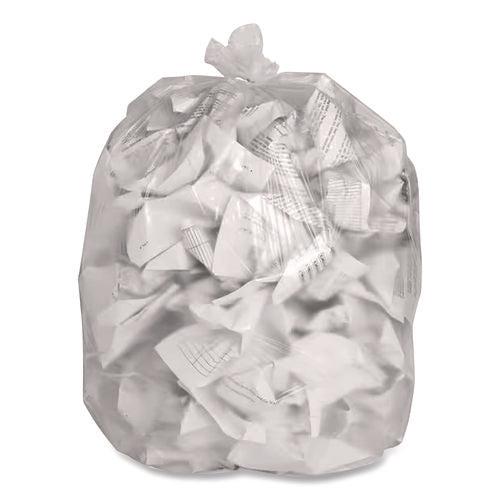 Image of Berry Plastics Global Ultra Plus Industrial Trash Bag, 45 gal,16 mic, 40 x 48, Natural, 80/Carton