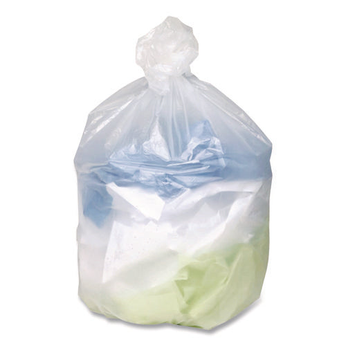 Image of Berry Plastics Global Ultra Plus Industrial Trash Bag, 45 gal,16 mic, 40 x 48, Natural, 80/Carton