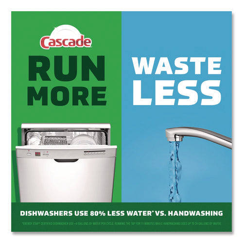 Image of Cascade® Complete ActionPacs, Fresh Scent, 17.6 oz Bag, 33 Pacs/Bag, 4 Bags/Carton