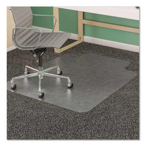 Image of deflecto® Supermat Frequent Use Chair Mat, Med Pile Carpet, Roll, 36 X 48, Lipped, Clear