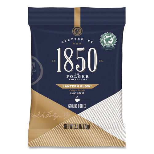 Image of 1850 Lantern Glow Coffee Fraction Packs, 2.5 oz Pack, 24 Packs/Carton
