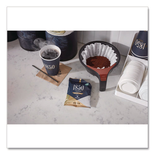 Image of 1850 Lantern Glow Coffee Fraction Packs, 2.5 oz Pack, 24 Packs/Carton