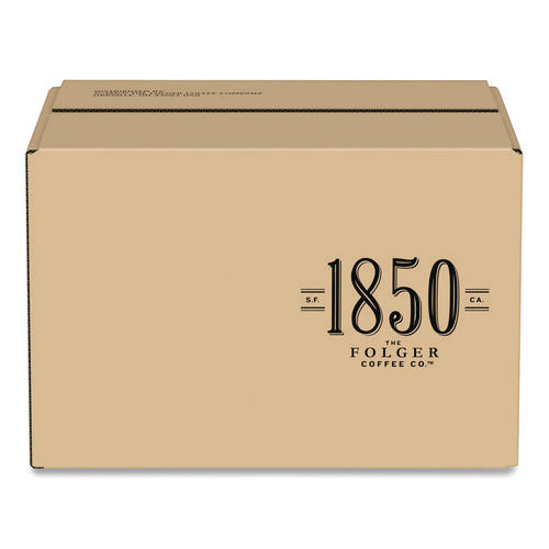 Image of 1850 Black Gold Coffee Ground Coffee Fraction Packs, 2.5 oz Pack, 24 Packs/Carton