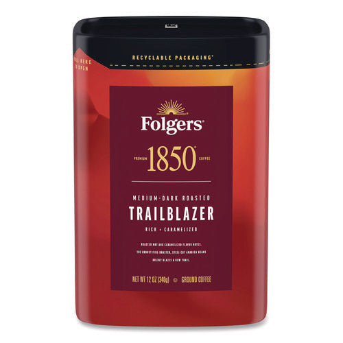 Image of 1850 Trailblazer Roast Ground Coffee, 12 oz Canister