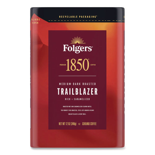 Image of 1850 Trailblazer Roast Ground Coffee, 12 oz Canister