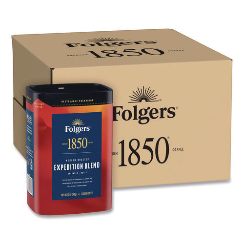 Image of 1850 Expedition Blend Roast Ground Coffee, 12 oz Canister