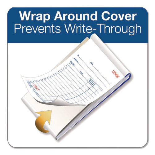 Image of Adams® Multipart General-Purpose Sales Pad, Two-Part Carbonless, 3.34 x 5.13, 50 Forms/Pad, 10 Pads/Pack