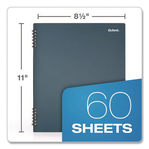 Image of Oxford Stone Paper Notebook, 1-Subject, Medium/College Rule, Blue Cover, (60) 11 x 8.5 Sheets