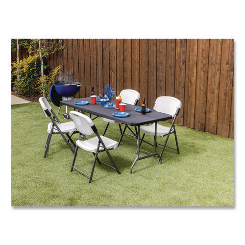 Image of Iceberg iGear Fabric Table Top Cap Cover, Polyester, 30 x 72, Black