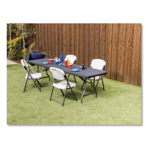 Image of Iceberg iGear Fabric Table Top Cap Cover, Polyester, 30 x 96, Black