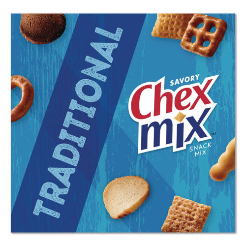 Image of Chex Mix® Traditional Snack Mix, 1.75 Oz Snack Pack, 60 Packs/carton