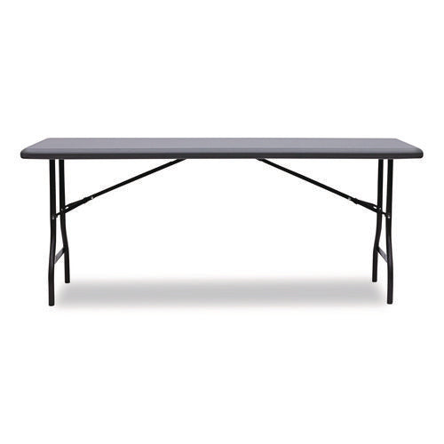 Image of Iceberg IndestrucTable Industrial Folding Table, Rectangular, 72" x 30" x 29", Charcoal