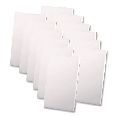 Image of Ampad® scratch pads, unruled, 3 x 5, white, 100 sheets, dozen