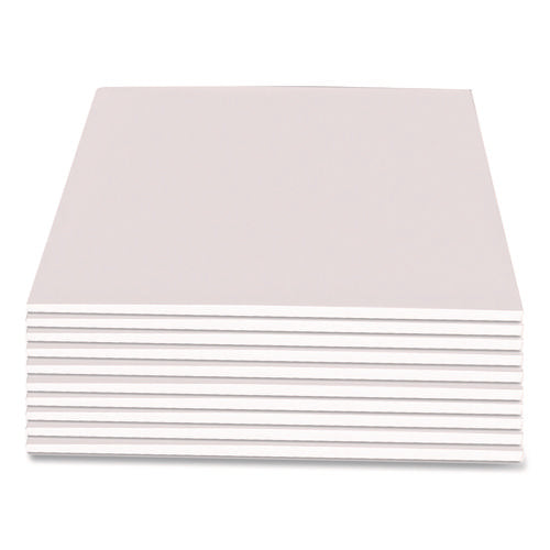 Image of Ampad® scratch pads, unruled, 3 x 5, white, 100 sheets, dozen