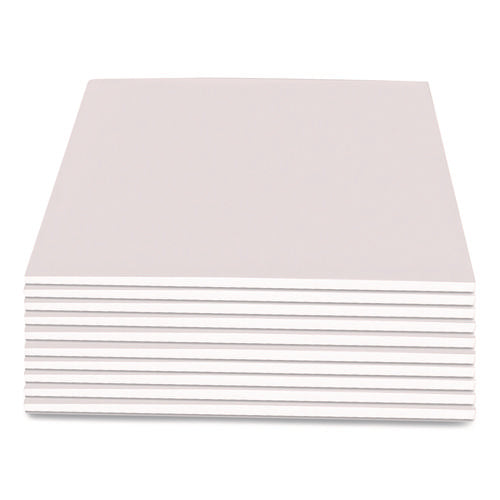 Image of Ampad® Scratch Pads, Unruled, 4 x 6, White, 100 Sheets, Dozen