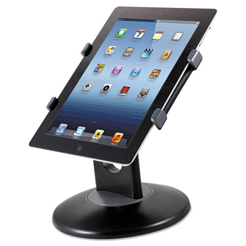 Image of Kantek Stand For 7" To 10" Tablets, Swivel Base, Plastic, Black