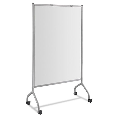 Image of Safco® Impromptu Whiteboard Collaboration Screen, 36" x 60", White Surface, Gray Metal/Plastic Frame
