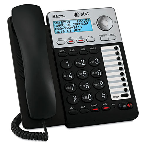 Image of AT&T® Ml17929 Two-Line Corded Speakerphone