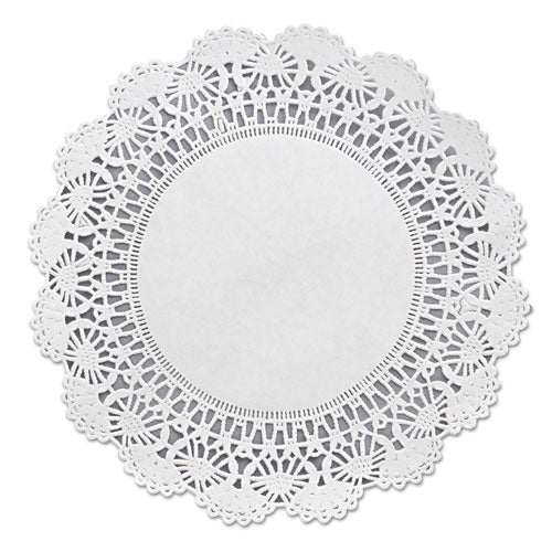 Image of Hoffmaster® Cambridge Lace Doilies, Round, 8", White, 1,000/carton