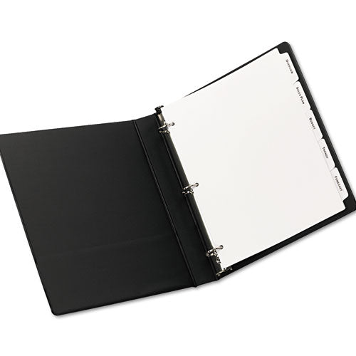 Image of Avery® Customizable Print-On Dividers, Unpunched, For Xerox 5090 Copiers, 5-Tab, 11 x 8.5, White, 30 Sets