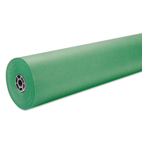 Image of Pacon® Rainbow Duo-Finish Colored Kraft Paper, 35 lb Wrapping Weight, 36" x 1,000 ft, Brite Green