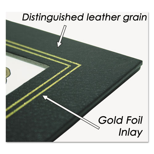 Image of NuDell Leatherette Document Frame, 8.5 x 11, Black, Pack of Two